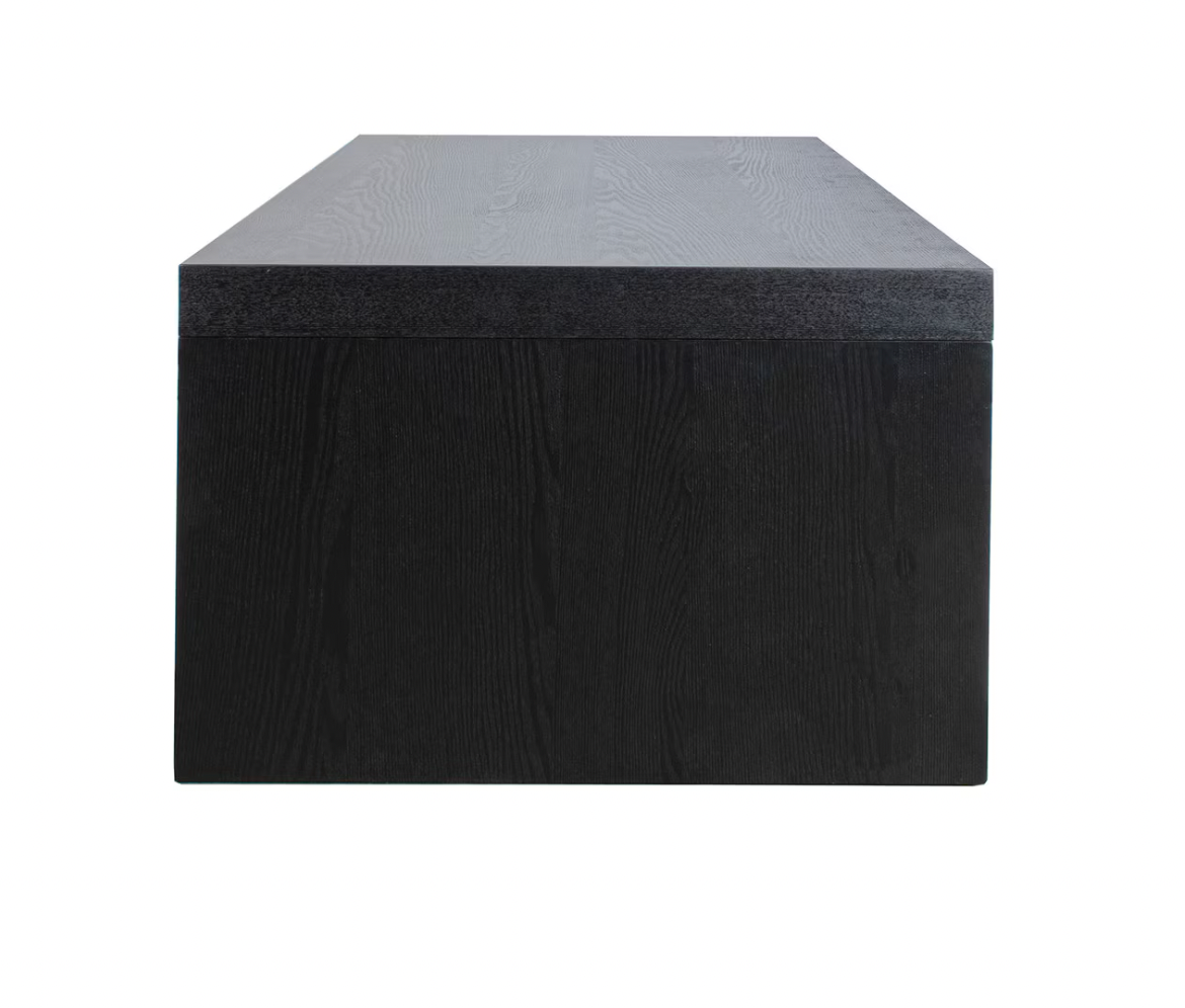 JE Black Jasper Waterfall Coffee Table