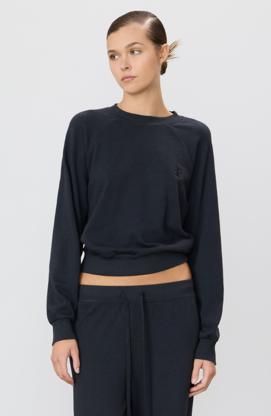 Shrunken Raglan Sweatshirt