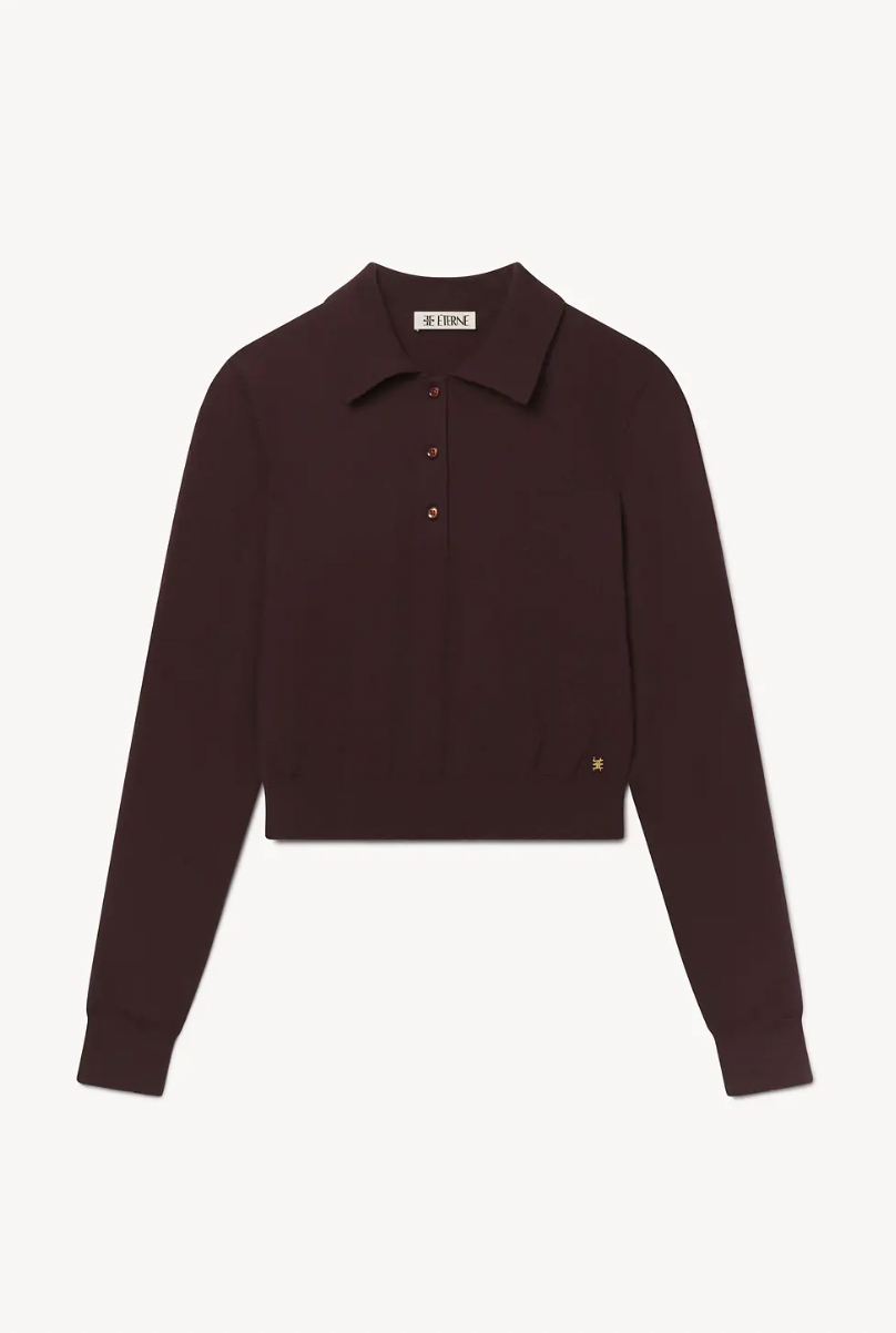 Long Sleeve Journey Top in Espresso