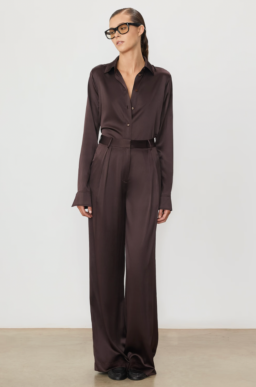 Josephine Pant in Espresso