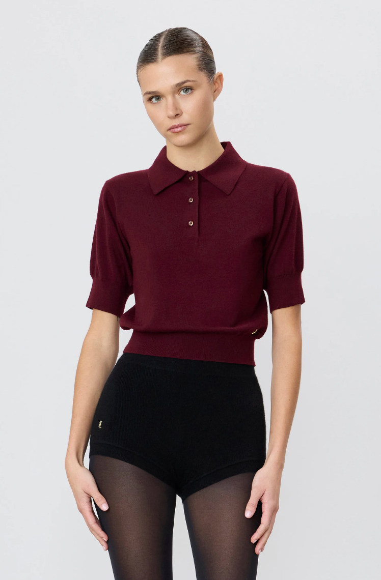 Journey Top in Oxblood