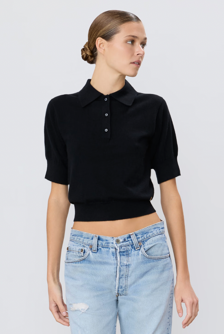 Journey Top in Black