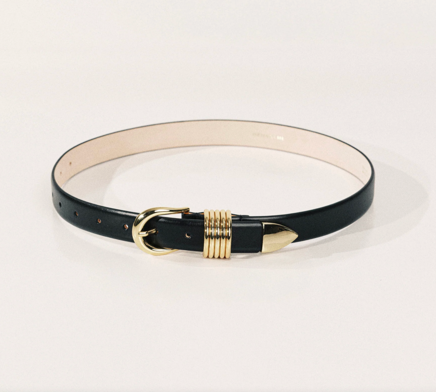 Hollyhock Gold in Black