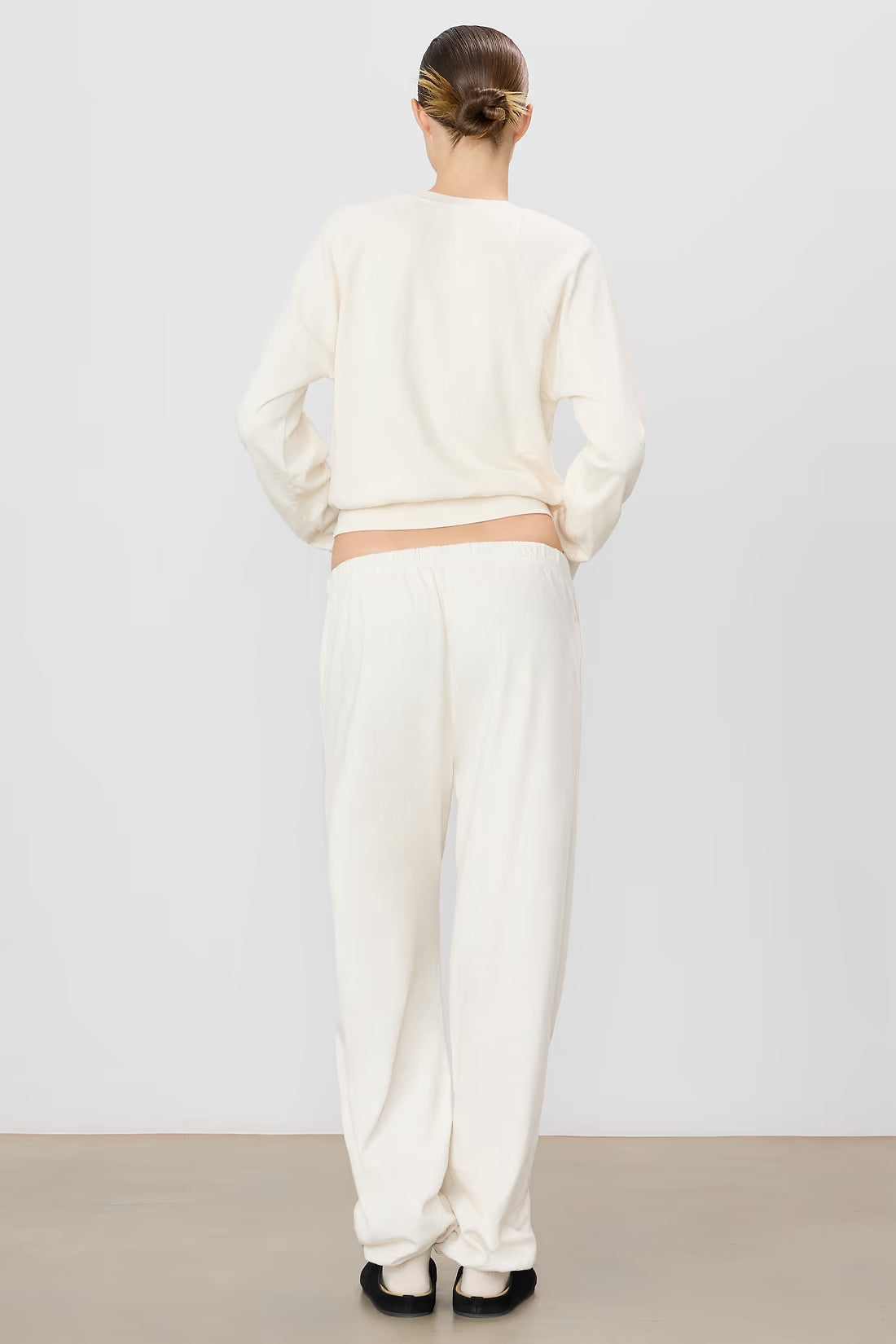 Boyfriend Pocket Sweatpant in Bone
