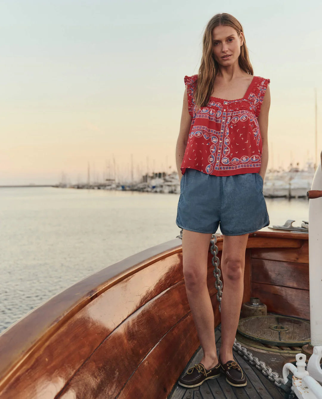 The Dolphin Short in Shoreline Wash