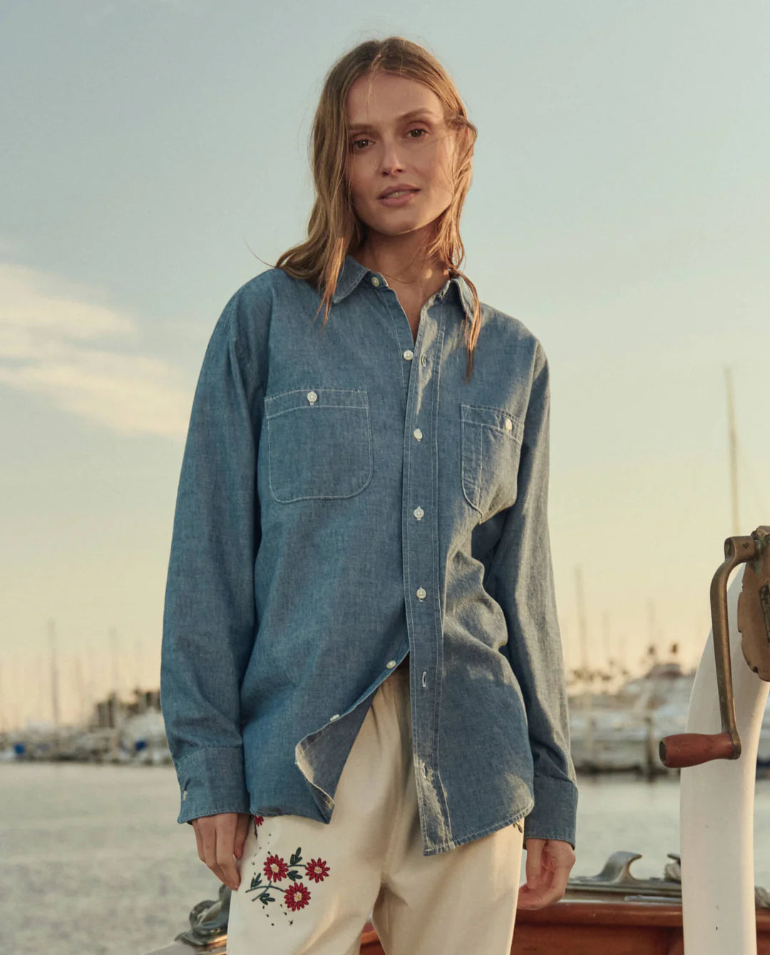 The Road Shirt in Shoreline Wash