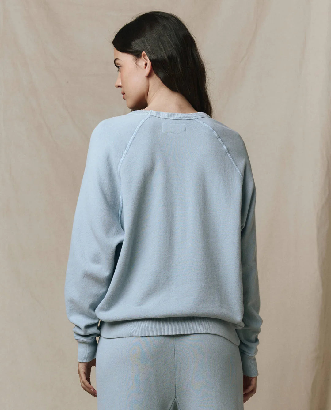 The College Sweatshirt in Whisper Blue