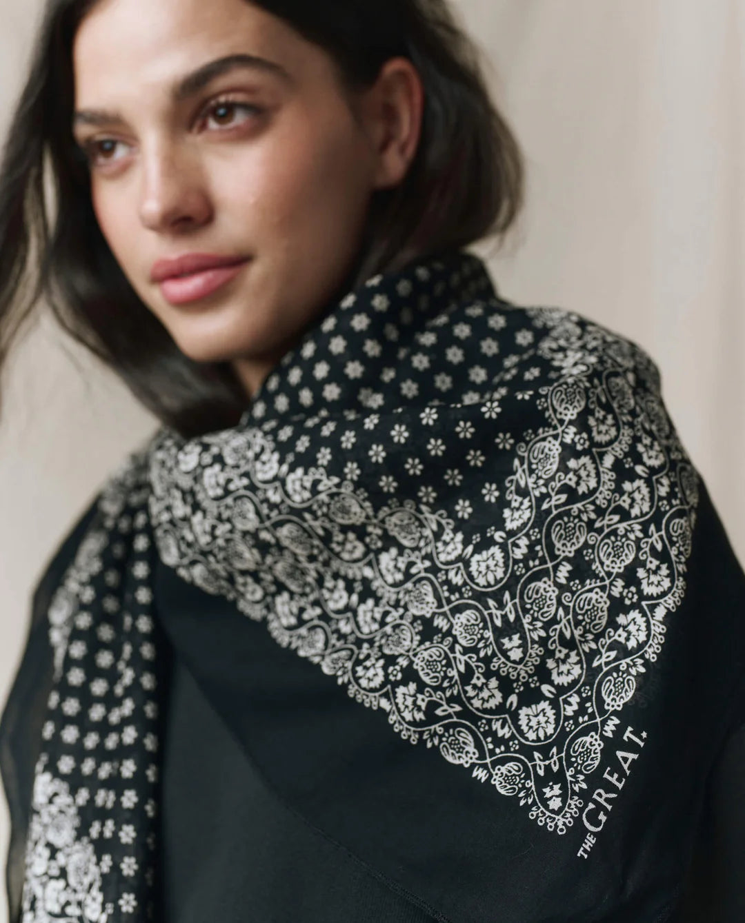 The Big Bandana in Almost Black