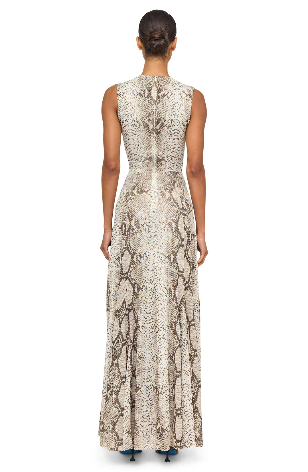 Uzina Dress in Snake Print