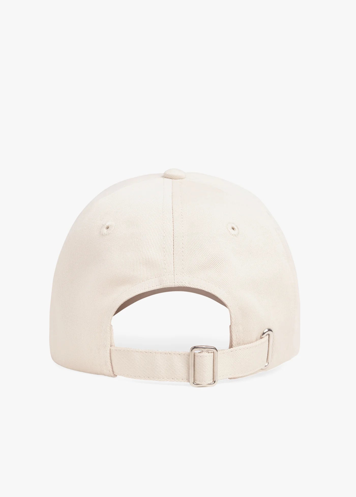 All Caps Logo Baseball Hat in Khaki/Coffee