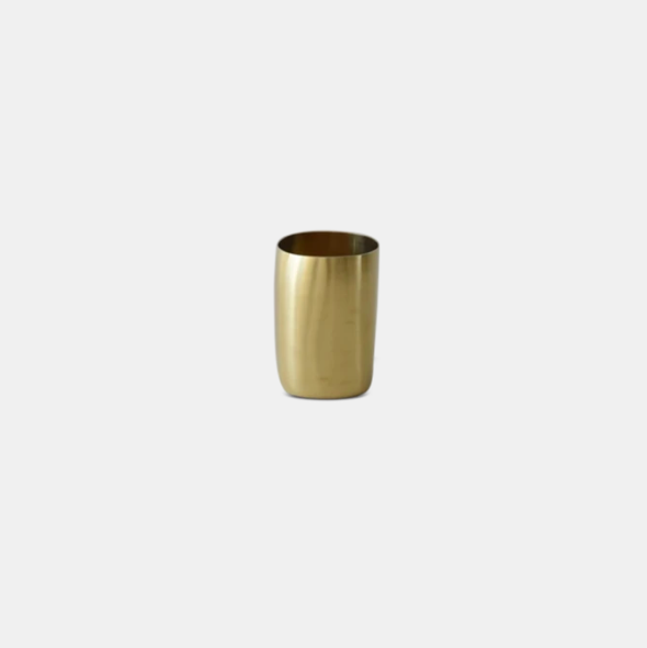 Brushed Brass Cup