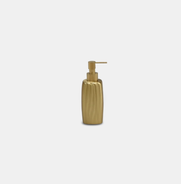 Brushed Brass Soap Bottle