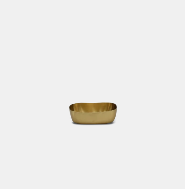 Brushed Brass Soap Dish