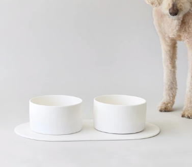 Pet Bowls and Mat
